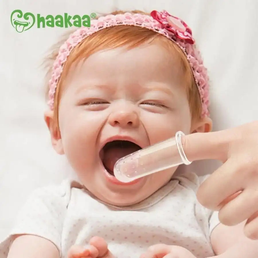 Haakaa - Silicone Finger Brush Set