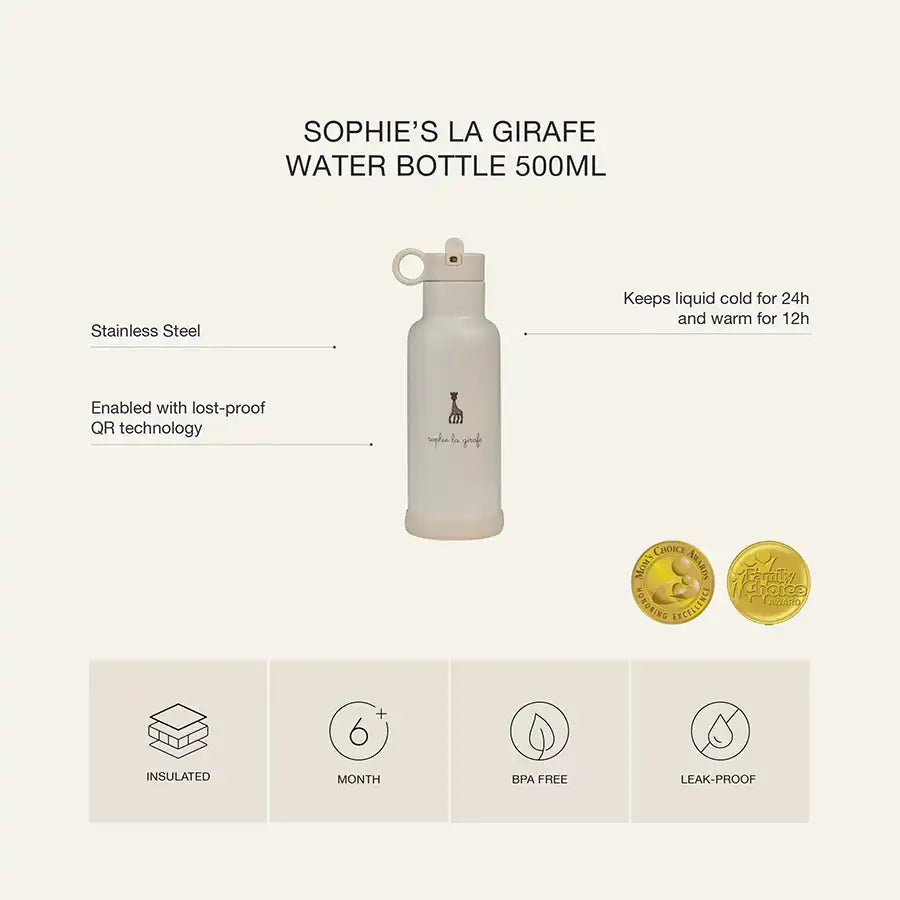 Citron 2022 SS Water Bottle 500ml (Sophie la Girafe)
