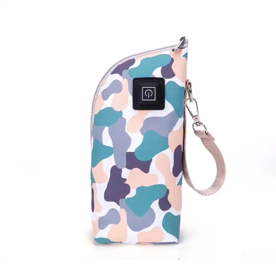 Little Story - Portable Insulated Milk Bottle Warmer Bag with USB
