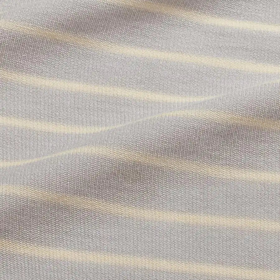 Ergobaby Aura Sustainably Sourced Knit Baby Wrap (Grey Stripes)