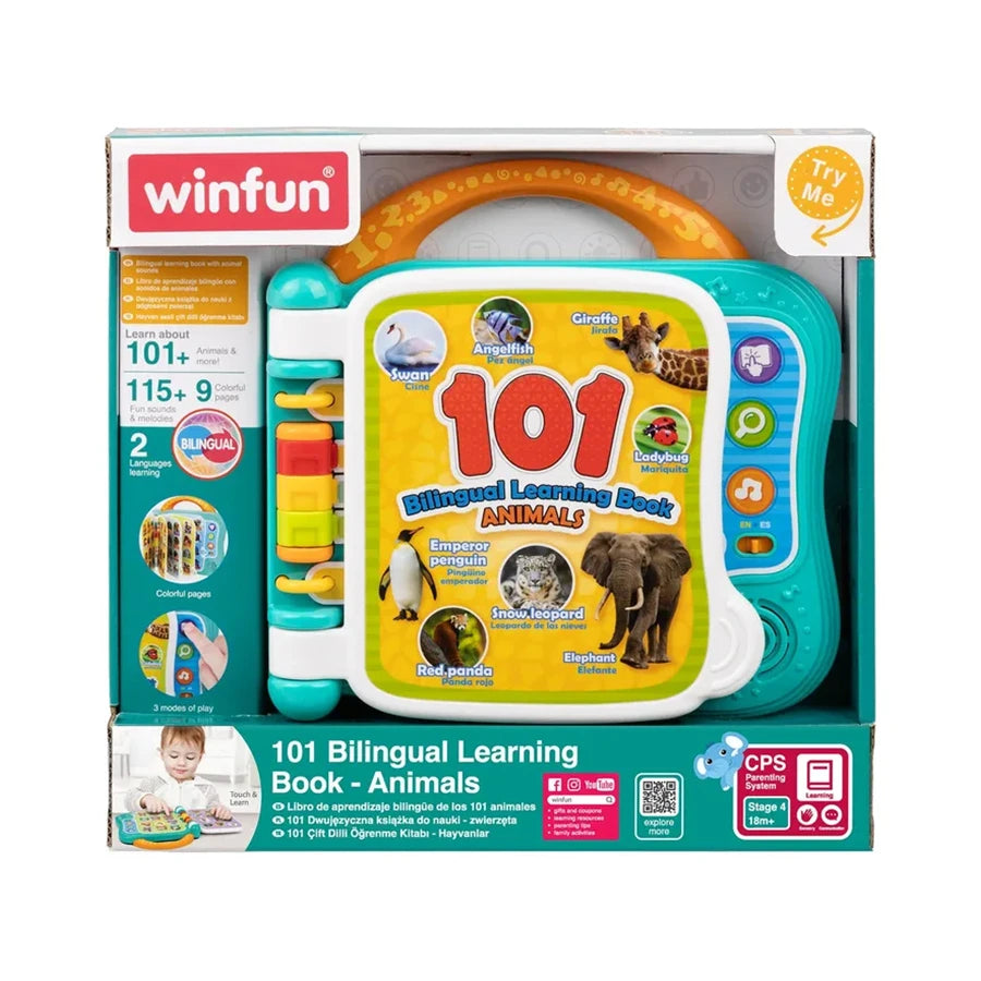 Winfun 101 Bilingual Learning Book -Animals Winfun 101 Bilingual Learning Book -Animals