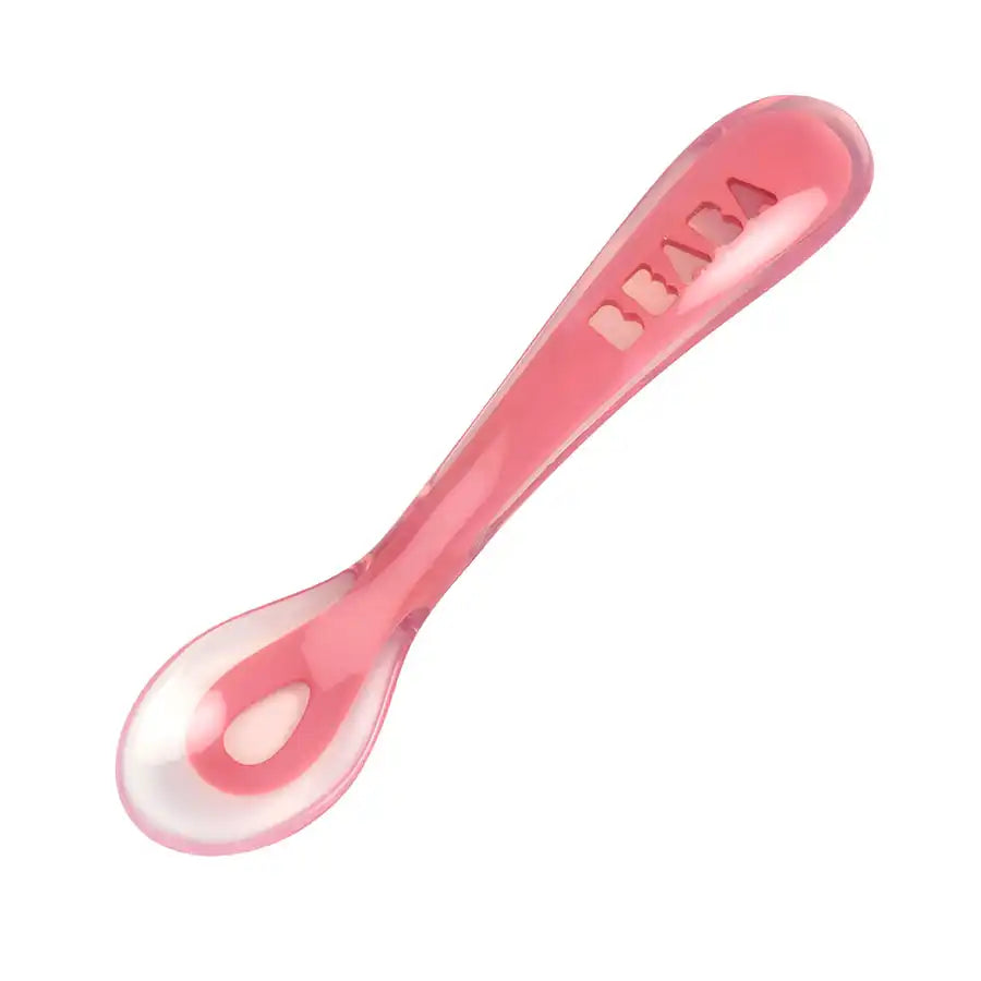 Beaba Silicone Suction Divided Plate (Pink) Beaba Silicone Suction Divided Plate (Pink)
