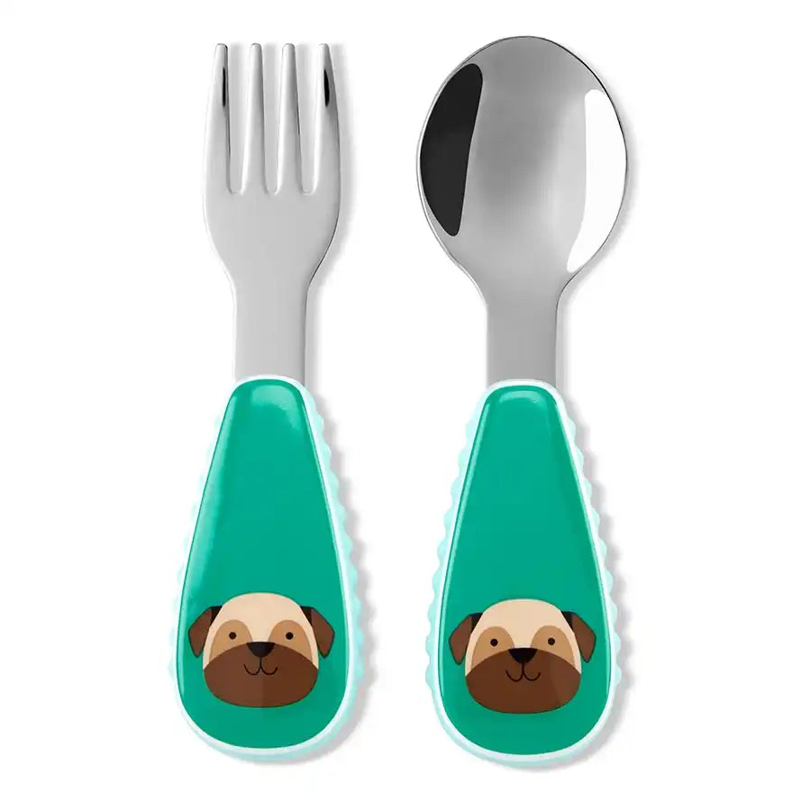 Skip Hop Zootensils Fork & Spoon (Pug)