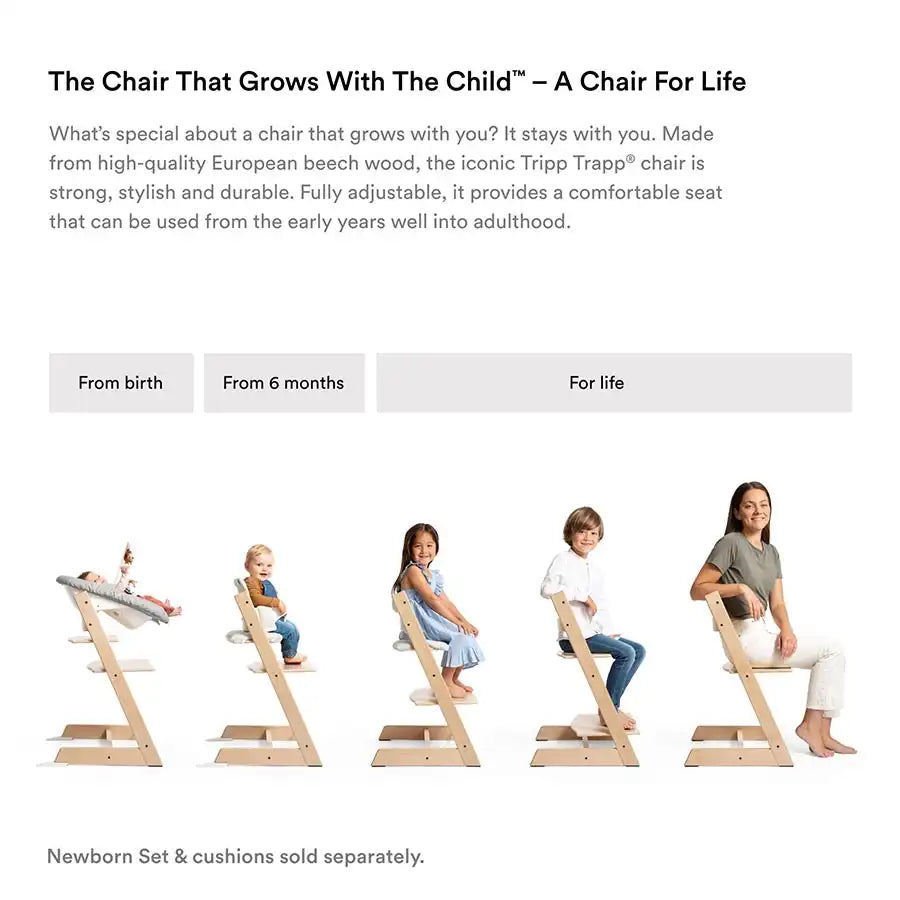 مجموعة الأطفال Stokke Tripp Trapp (رمادي ستورم) مجموعة الأطفال Stokke Tripp Trapp (رمادي ستورم)