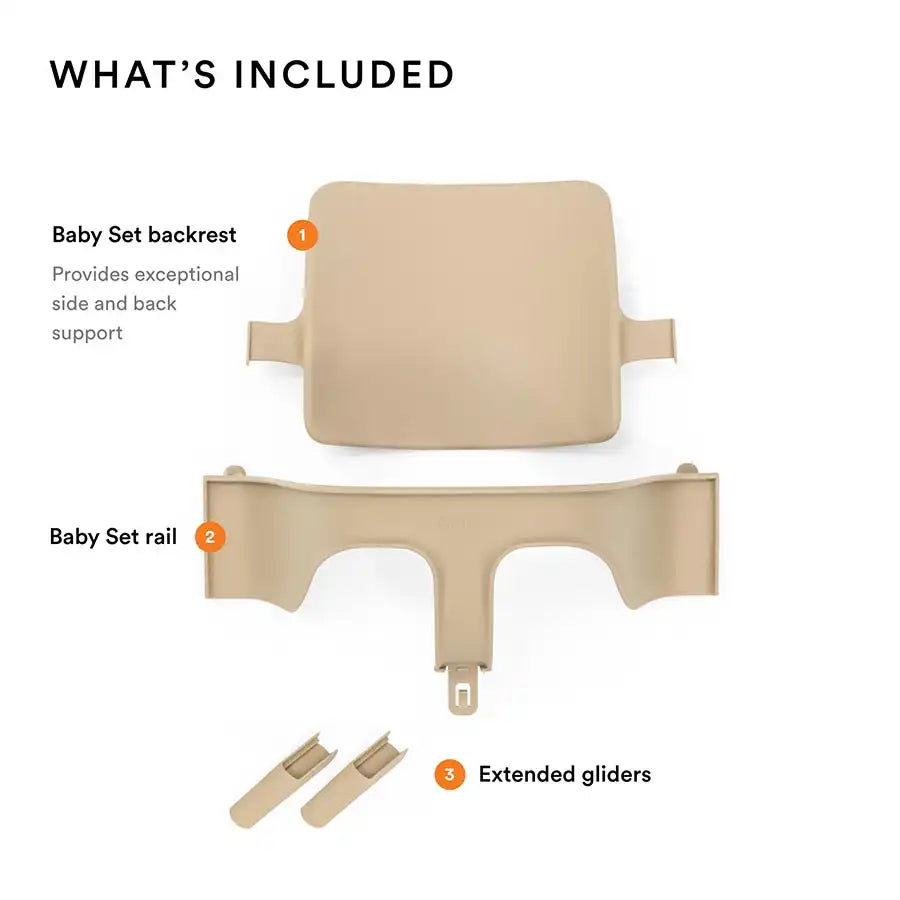 مجموعة الأطفال Stokke Tripp Trapp (رمادي ستورم) مجموعة الأطفال Stokke Tripp Trapp (رمادي ستورم)