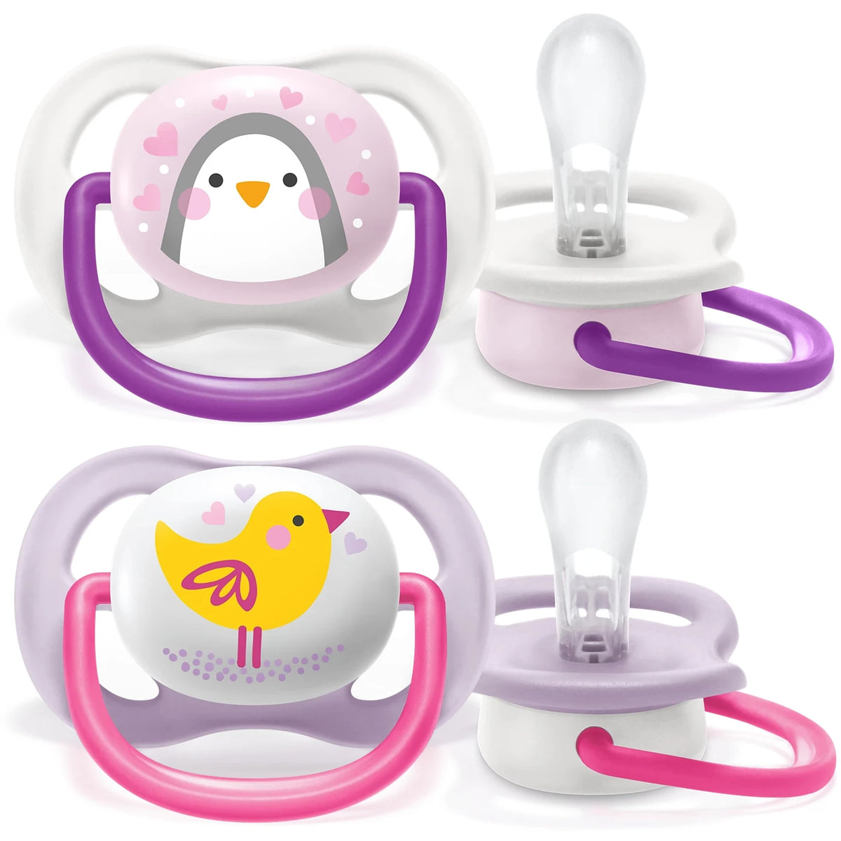 Philips Avent Soother Air Mx Animals Pack of 2 (0-6m) - SCF080/11