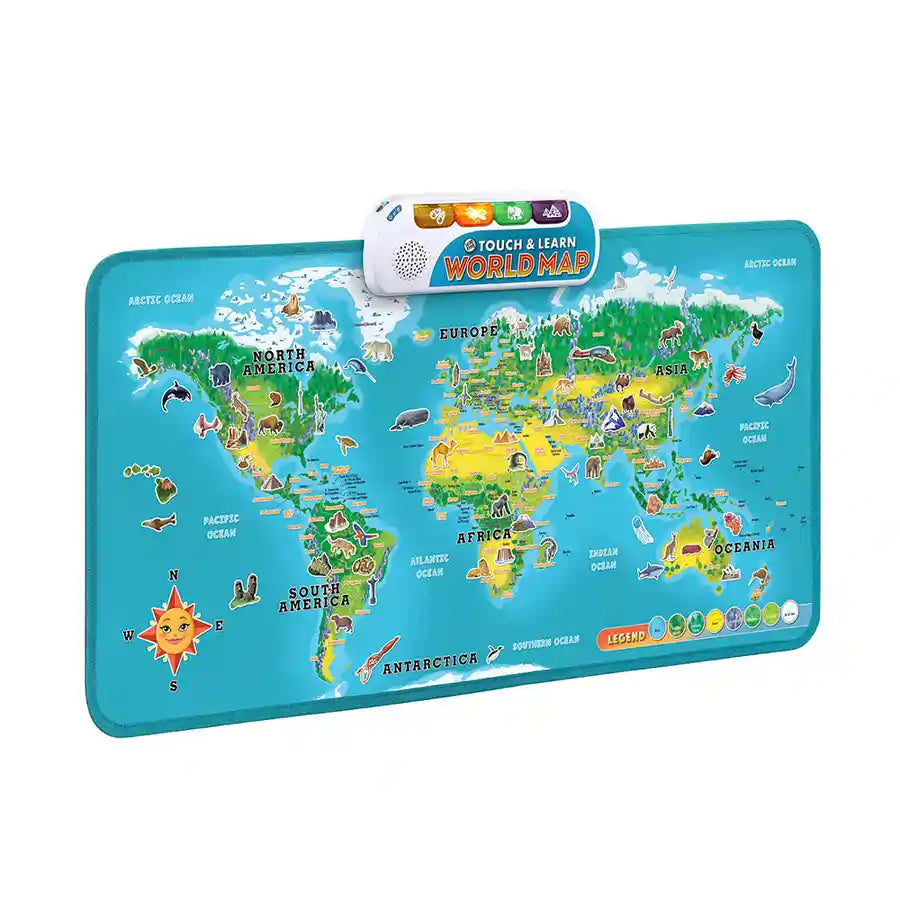 Leapfrog - Touch & Learn World Map Board