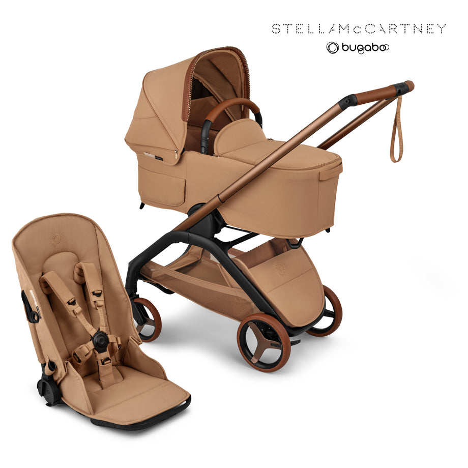 Bugaboo x Stella McCartney Dragonfly Plus Seat/Bassinet (Tobacco Brown)