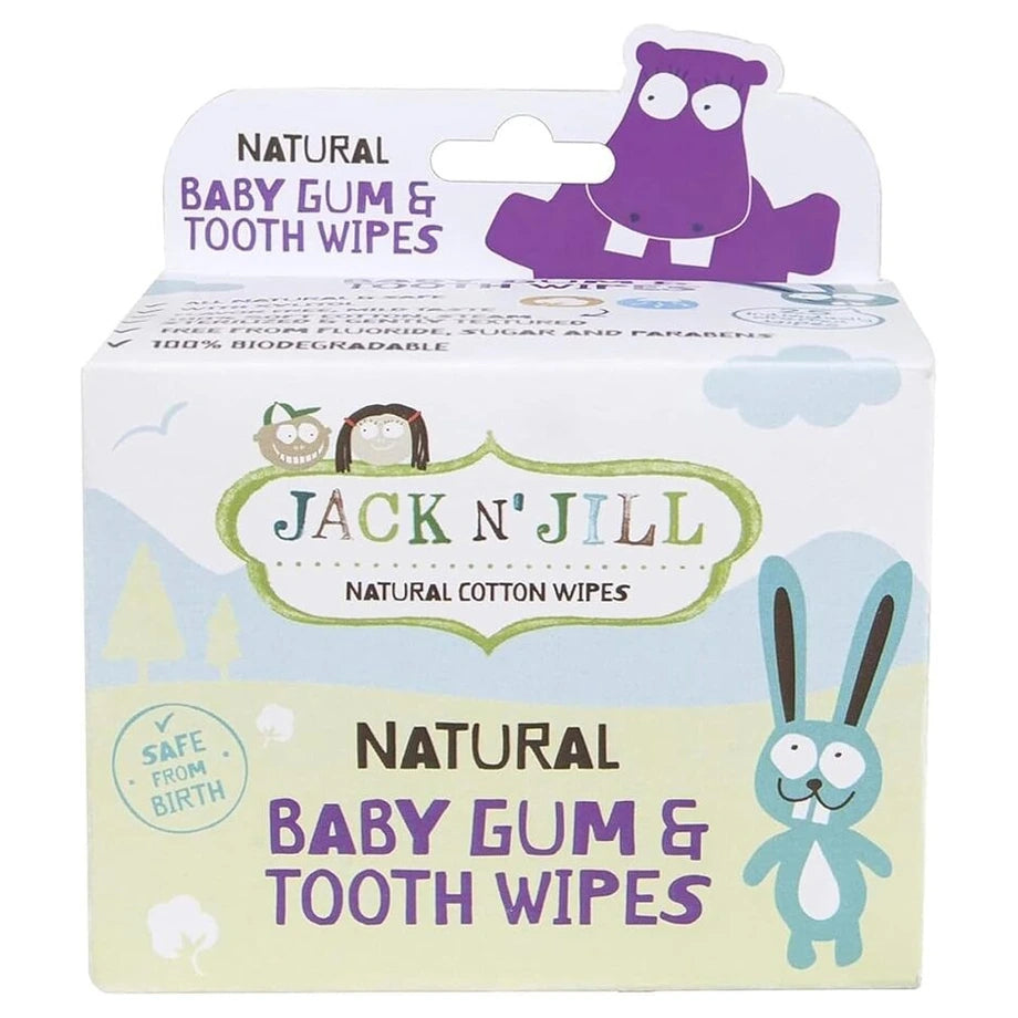 Jack N' Jill Baby Gum & Tooth Wipes (25 Pack)
