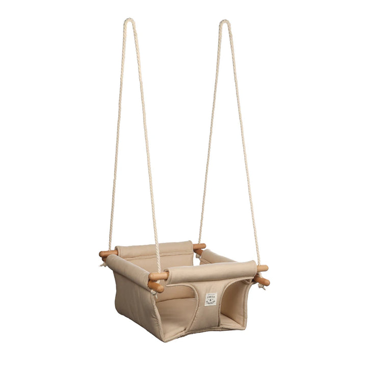 Larisa & Pumpkin Baby Swing (Ivory)