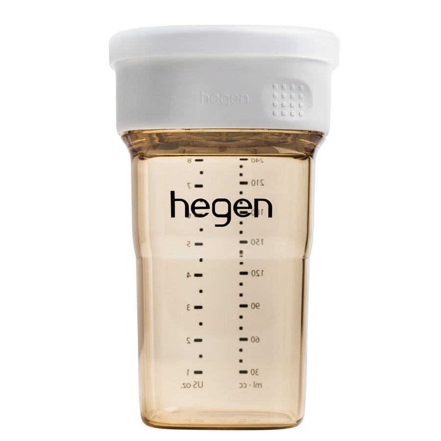 كوب Hegen PCTO متعدد الاستخدامات PPSU 240 مل/8 أونصة (أبيض) كوب Hegen PCTO متعدد الاستخدامات PPSU 240 مل/8 أونصة (أبيض)
