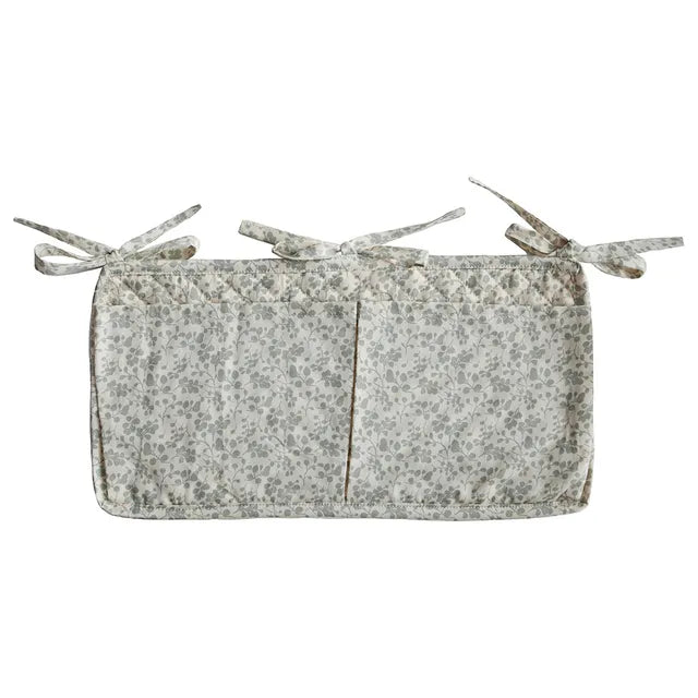 Mushie Crib Pocket (Eucalyptus)