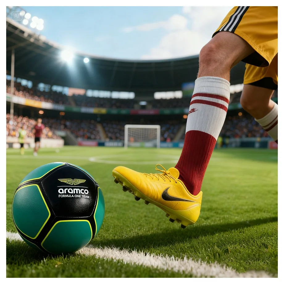 Aston Martin Pu Soccer Ball Size 5