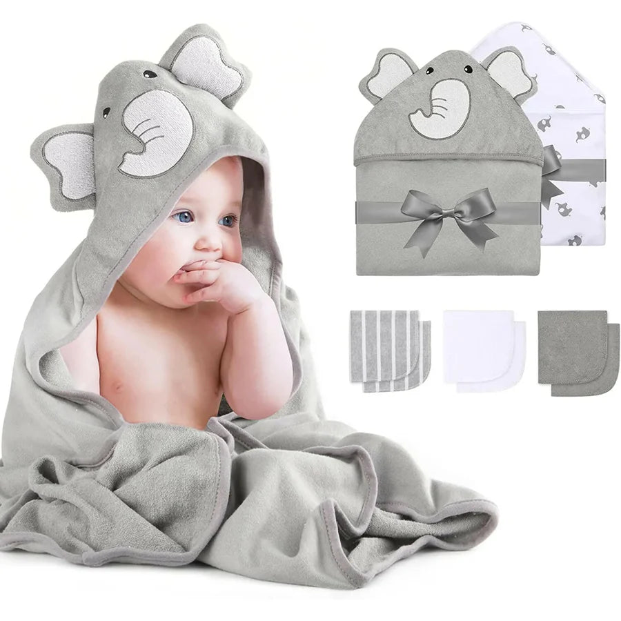 Momcozy Baby Hooded Towel