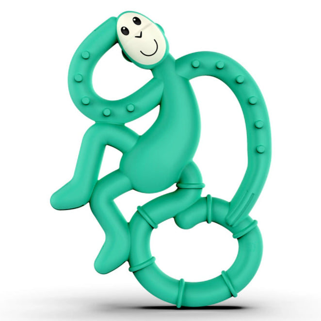 Matchstick Monkey Mini Monkey Teether (Green)