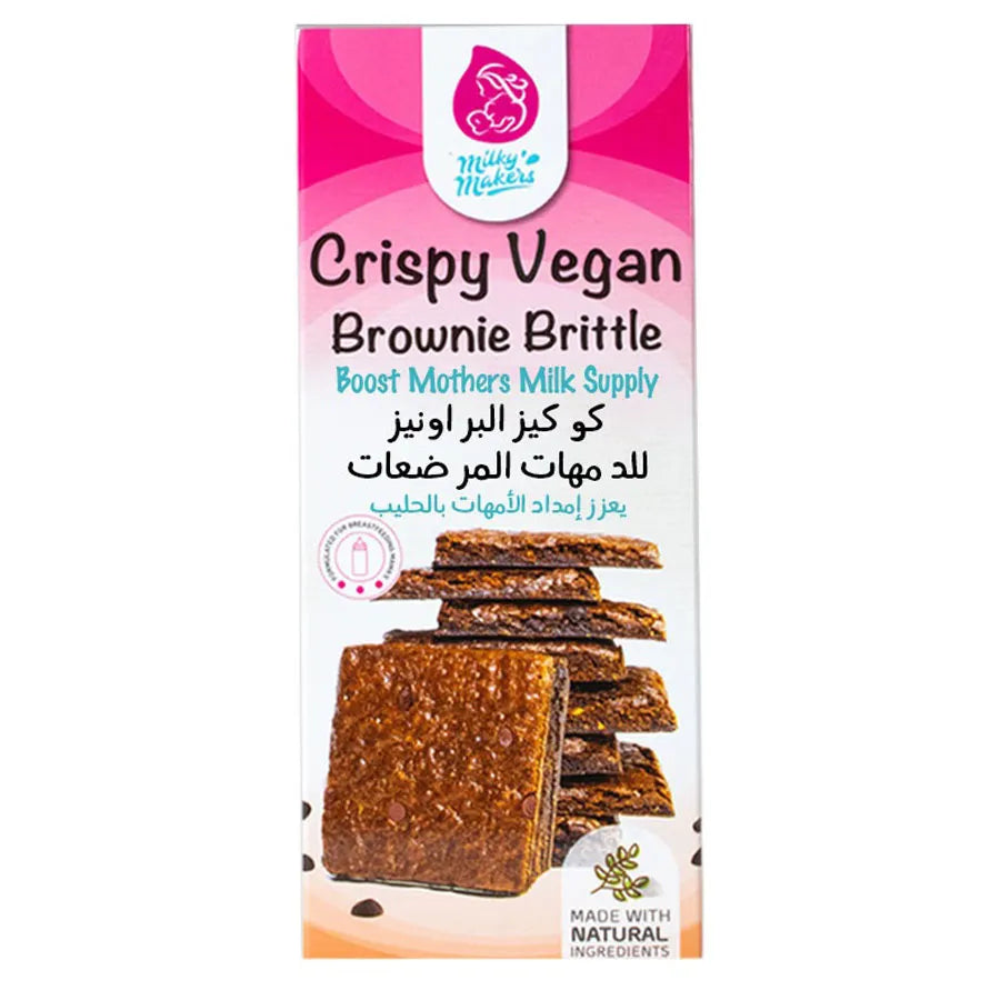 Milky Makers Crispy Vegan Brownie Brittle