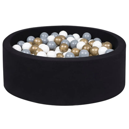 Larisa & Pumpkin Black Ball Pit
