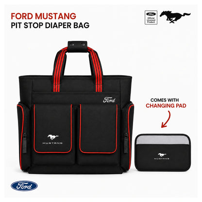Ford Mustang Pit Stop Diaper Bag