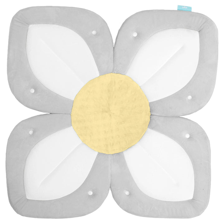 Blooming Bath Lotus with Snaps (Grey/White/Yellow)