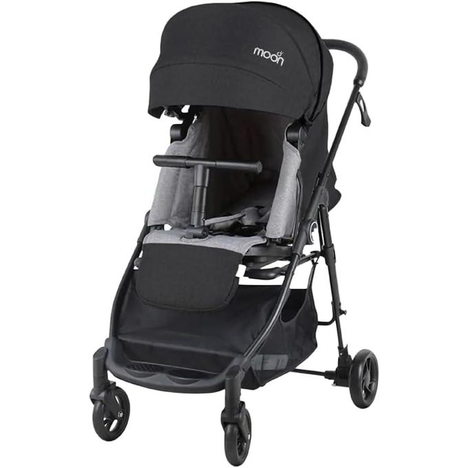 Moon - Revo 360 Degree Rotable Travel/Cabin Baby Stroller (Black)