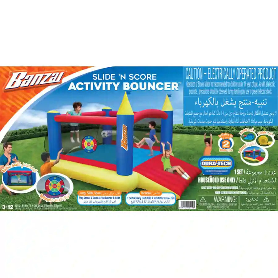 Banzai Slide & Score Activity Bouncer
