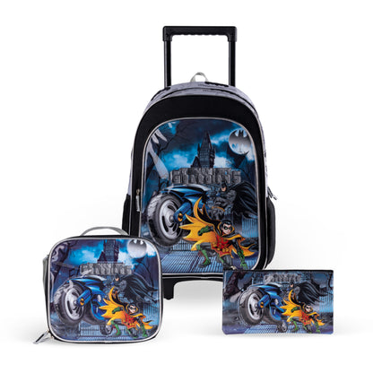 Warner Bros' Batman Gotham City Guardians 3in1 Trolley Box set 18 Inch