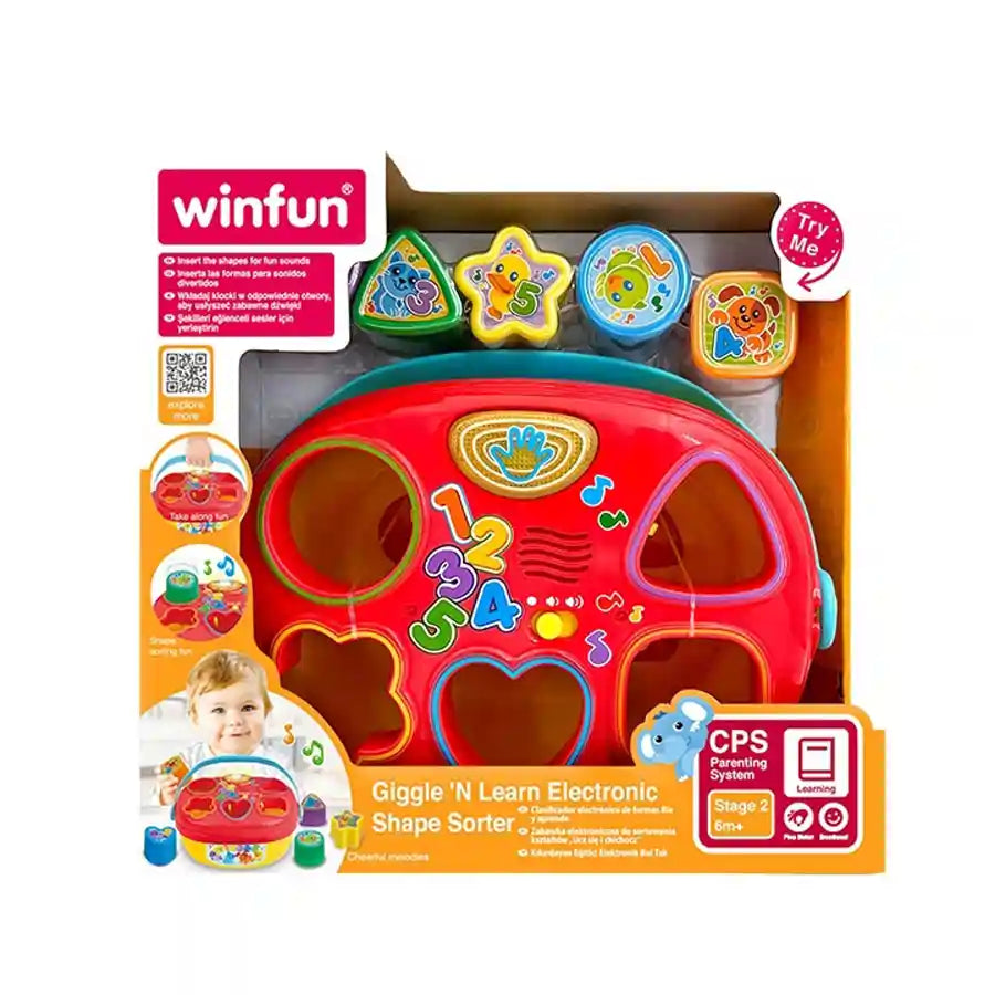 Winfun Giggle 'N Learn Electronic Shape Sorter Winfun Giggle 'N Learn Electronic Shape Sorter