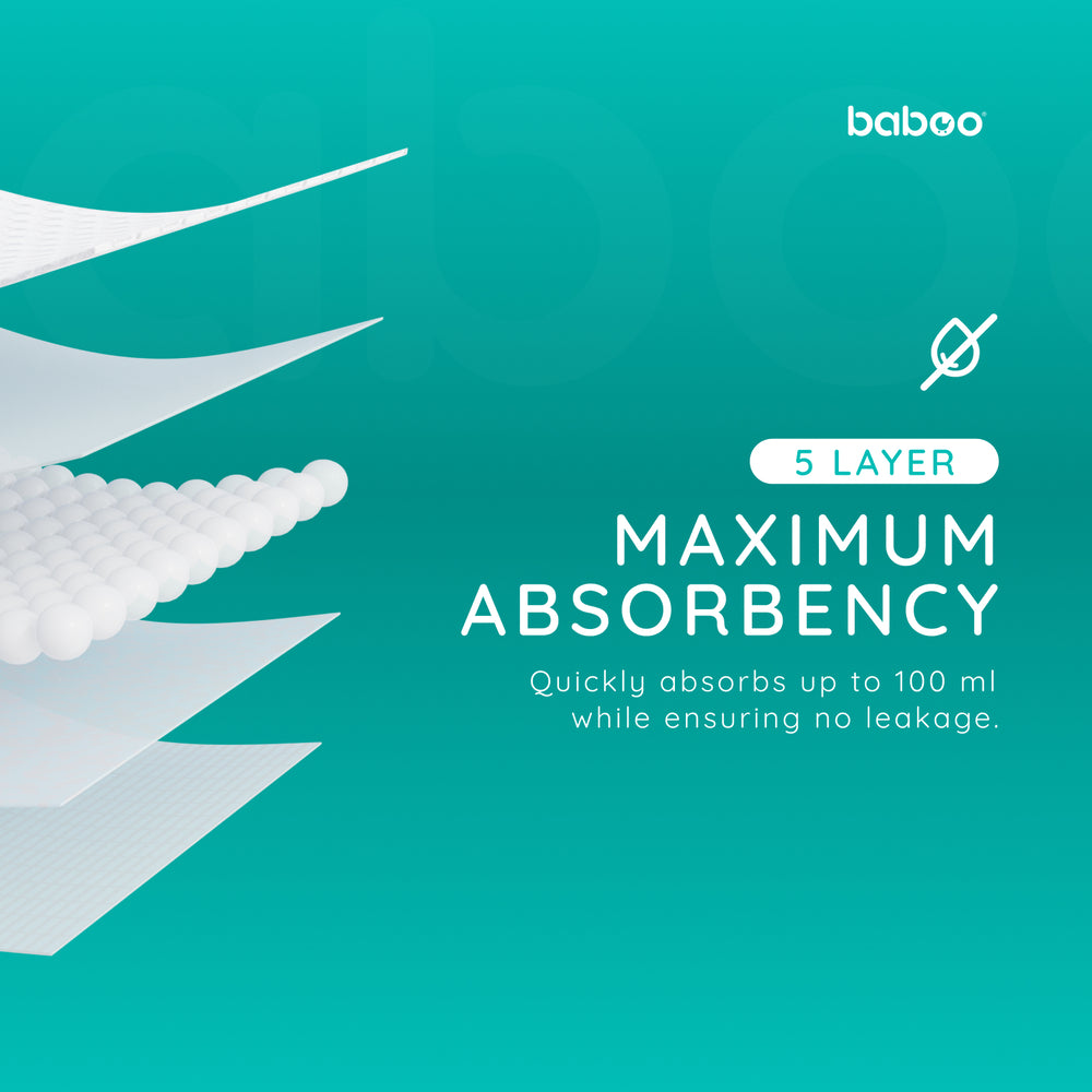 Baboo Nursing Breast Pads  Disposable 40 Count