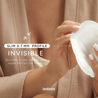 Baboo 40pcs Ultra-Slim Disposable Nursing Breast Pads Premium