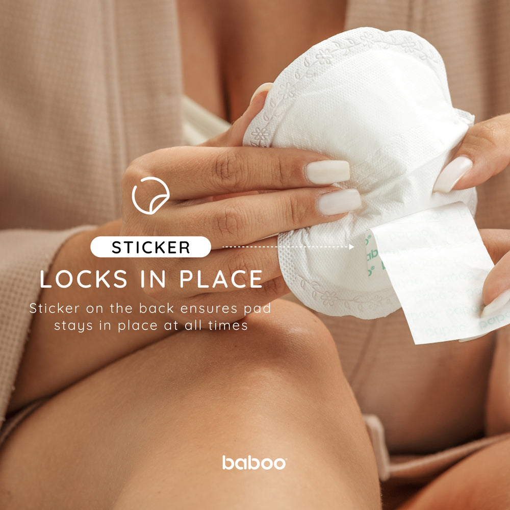 Baboo 40pcs Ultra-Slim Disposable Nursing Breast Pads Premium