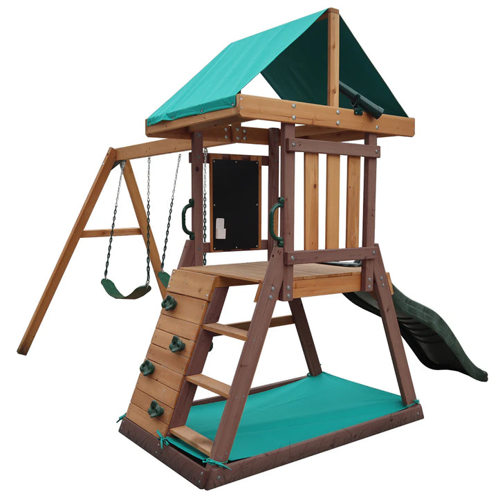 Mountpeak Matterhorn Swing Set & Playhouse