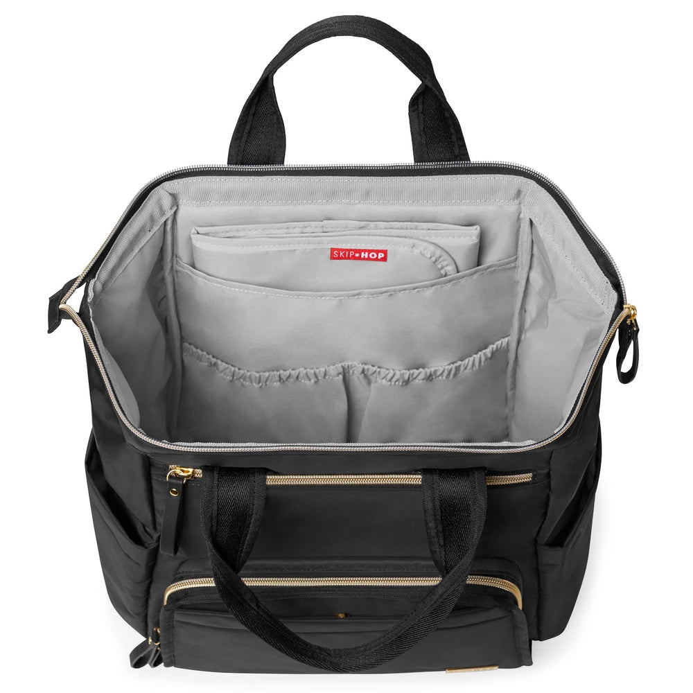Skip Hop Main Frame Diaper Backpack (Black) Skip Hop Main Frame Diaper Backpack (Black)