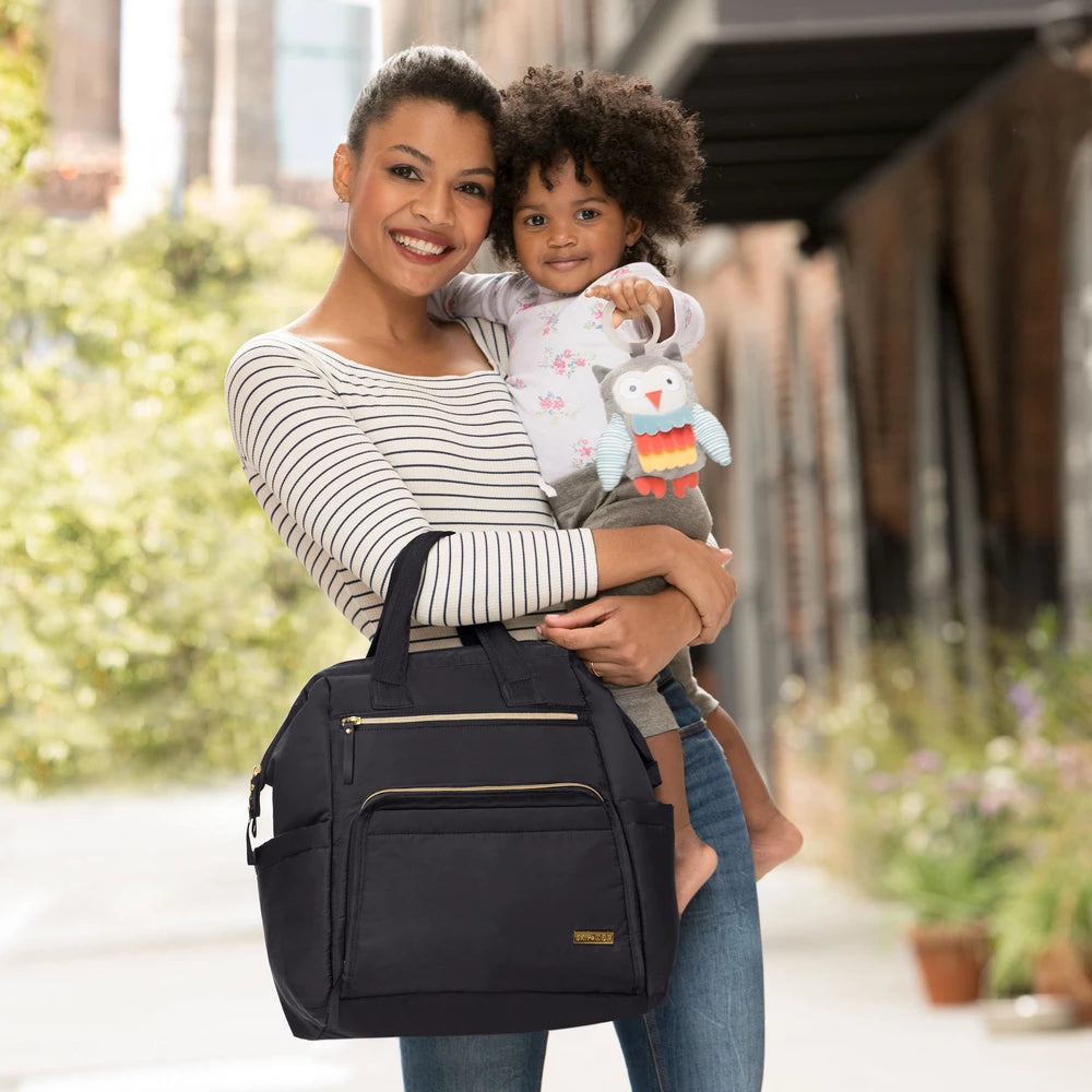 Skip Hop Main Frame Diaper Backpack (Black) Skip Hop Main Frame Diaper Backpack (Black)