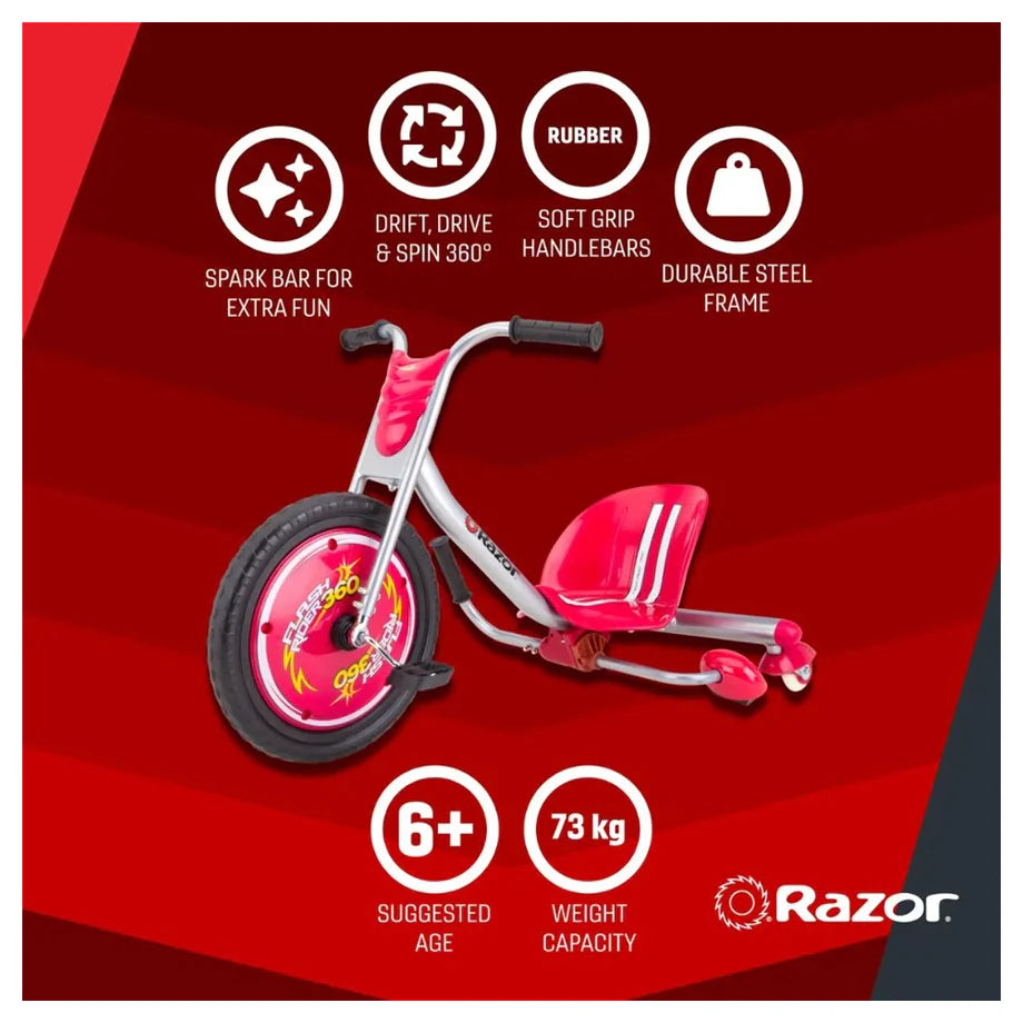 Razor Flash Rider 360 V2 Ride-On