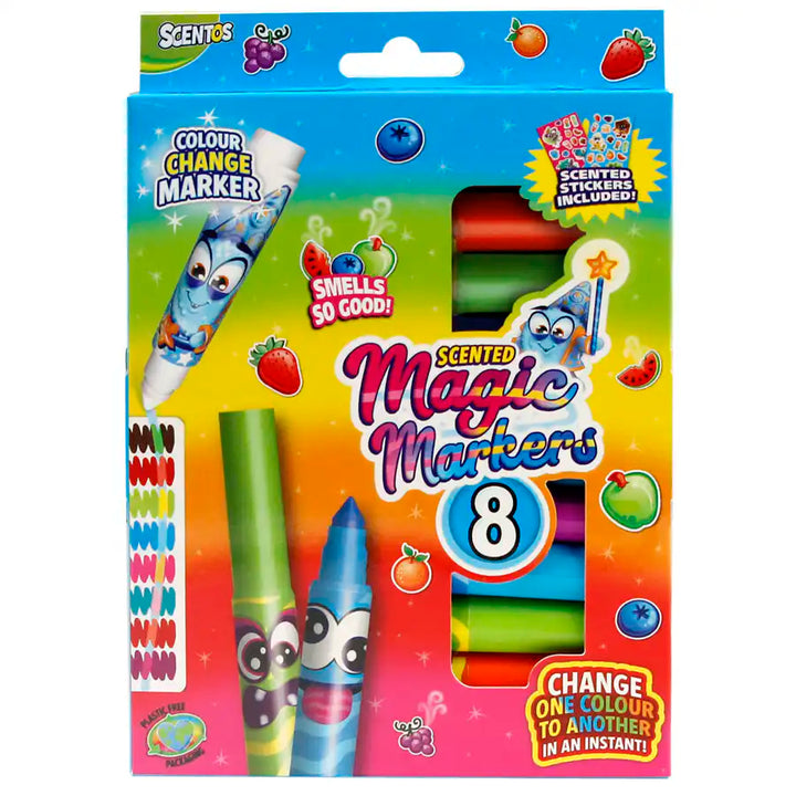 Scentos Magic Markers (Pack of 8)