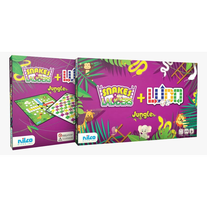 Nilco Ludo Snakes&Ladders Jungle