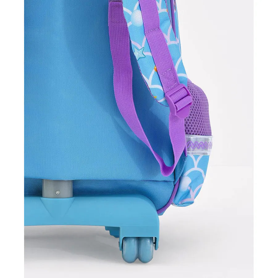 Fab N Funky Fish Theme Backpack with Lunch Bag and Pencil Pouch 3pcs 17”(Blue-Purple) Fab N Funky Fish Theme Backpack with Lunch Bag and Pencil Pouch 3pcs 17”(Blue-Purple)