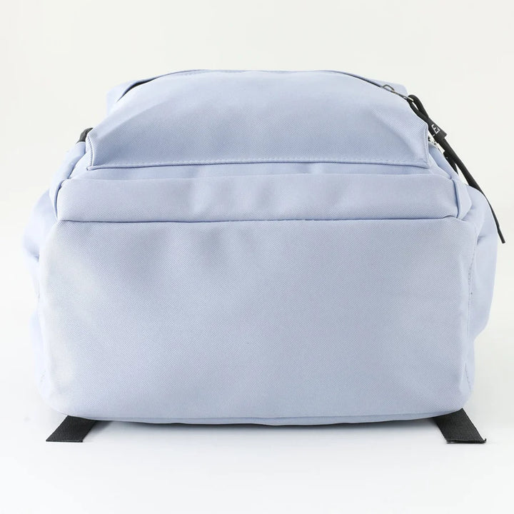 Fab N Funky Solid Backpack with Coin Purse 19”(Light Blue)