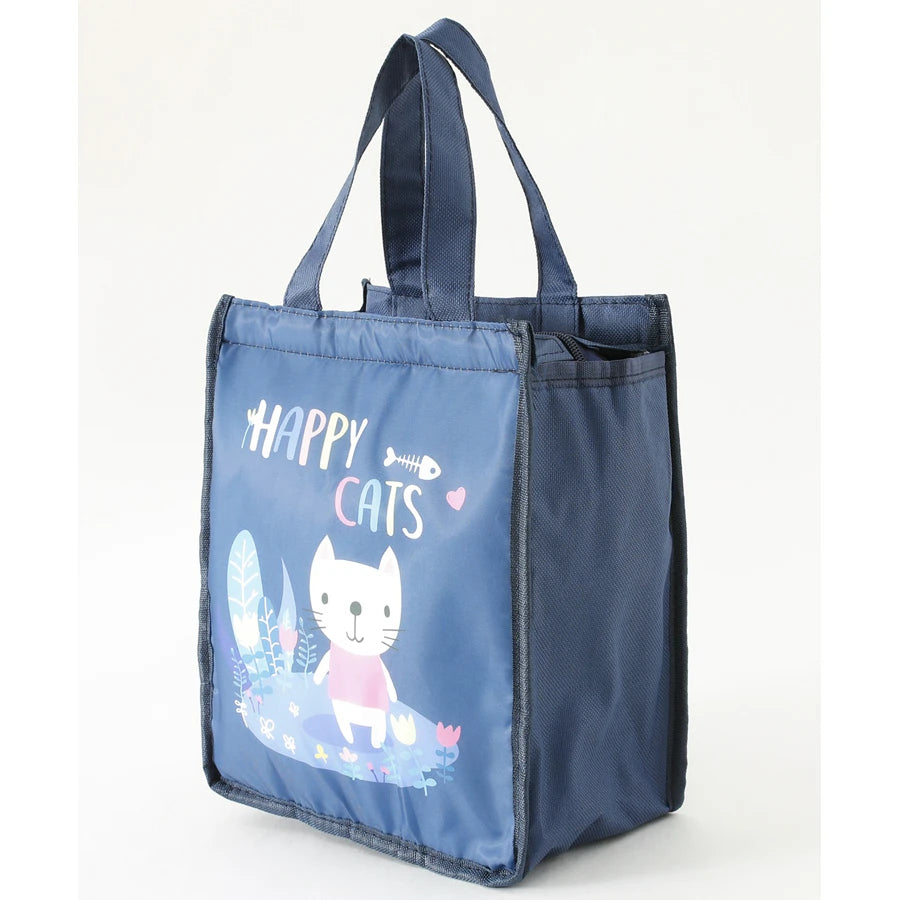 حقيبة غداء بتصميم قطة فاب إن فانكي (لون كحلي) حقيبة غداء بتصميم قطة فاب إن فانكي (لون كحلي)