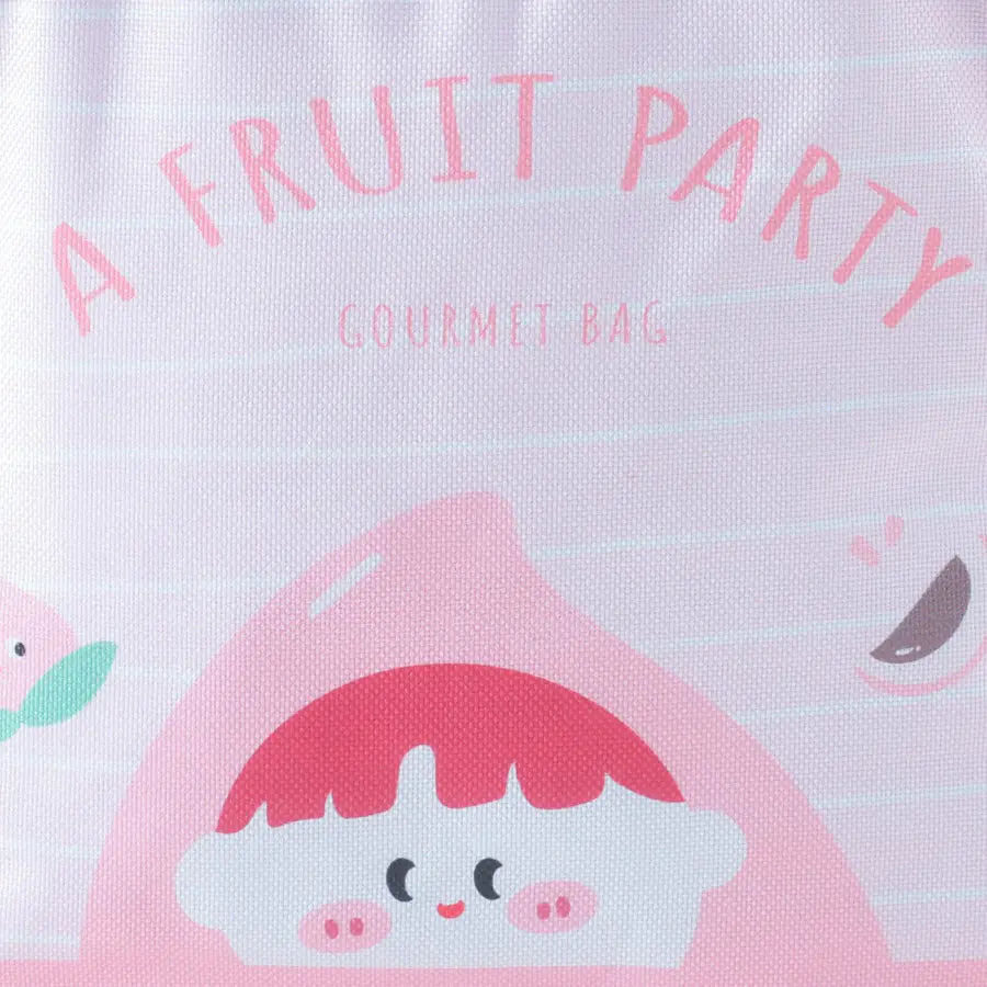 حقيبة غداء Fab N Funky A Fruit Party Themed (وردي) حقيبة غداء Fab N Funky A Fruit Party Themed (وردي)