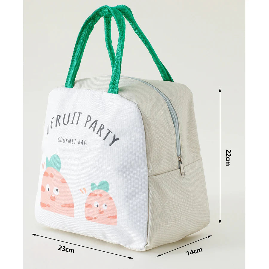 حقيبة غداء Fab N Funky A Fruit Party Themed (بيضاء) حقيبة غداء Fab N Funky A Fruit Party Themed (بيضاء)