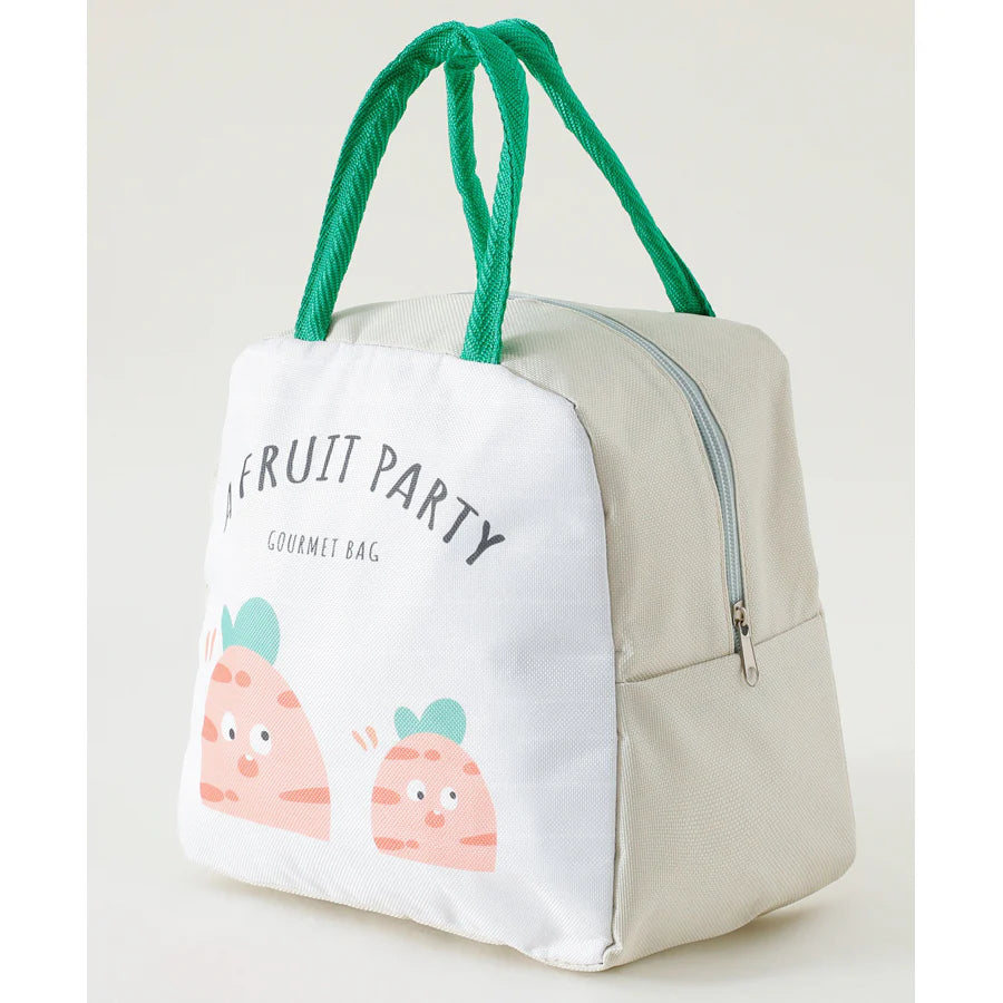 حقيبة غداء Fab N Funky A Fruit Party Themed (بيضاء) حقيبة غداء Fab N Funky A Fruit Party Themed (بيضاء)