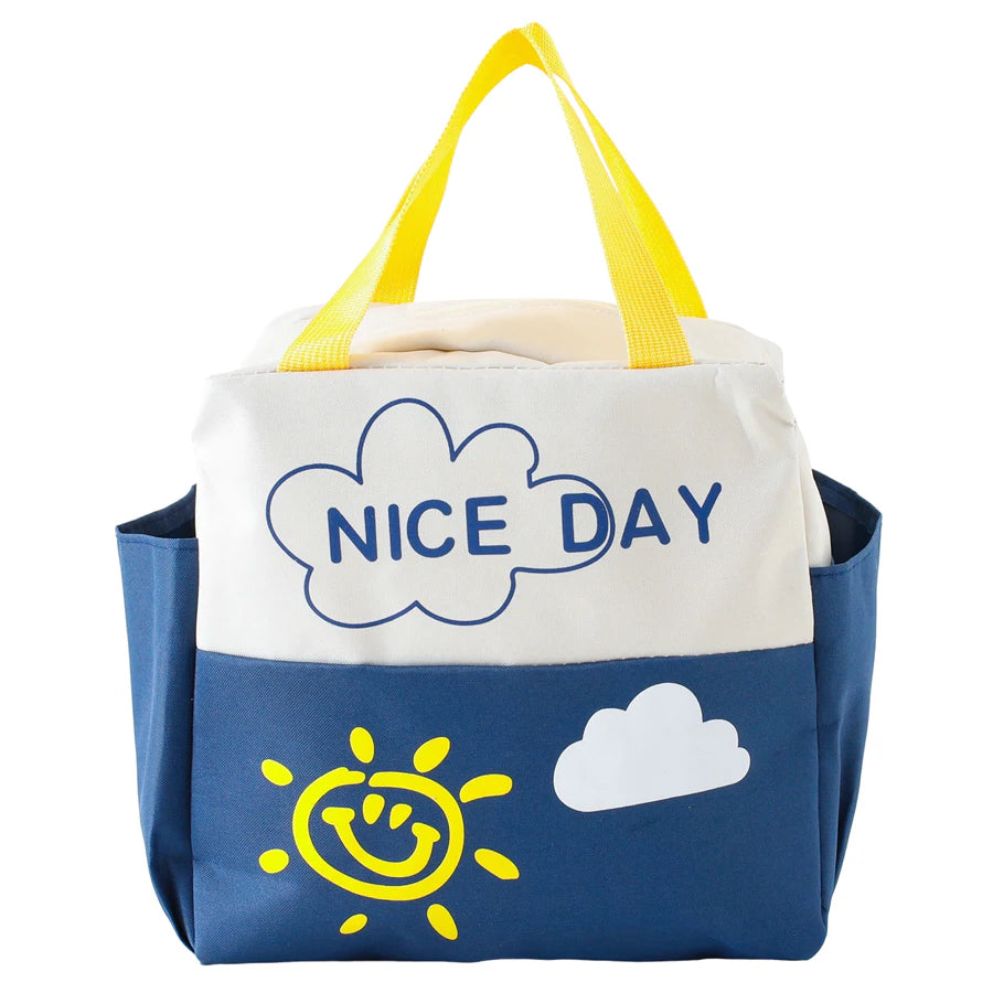 حقيبة غداء مطبوعة بطبعة 