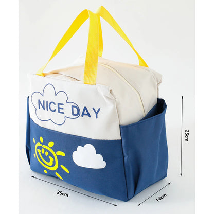 حقيبة فاب ن فونكي نايك ديه برينتيد لونتش (نافي أزرق)