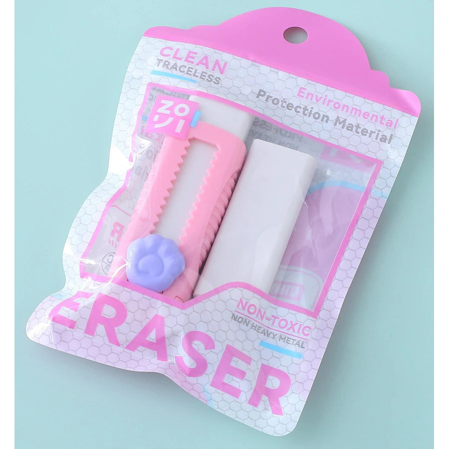 ممحاة فاب ان فانكي للأطفال، 3 قطع (وردي) ممحاة فاب ان فانكي للأطفال، 3 قطع (وردي)