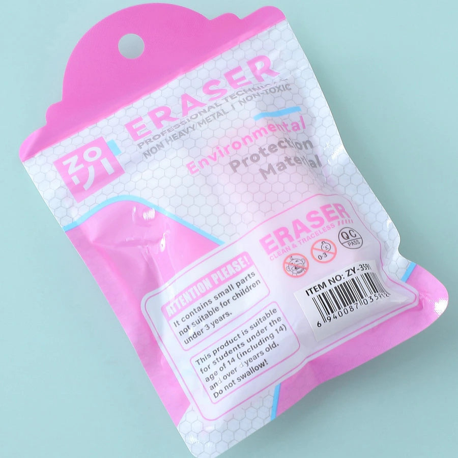 ممحاة فاب ان فانكي للأطفال، 3 قطع (وردي) ممحاة فاب ان فانكي للأطفال، 3 قطع (وردي)