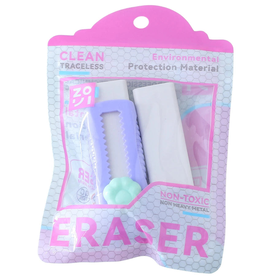 ممحاة فاب ان فانكي للأطفال، 3 قطع (أرجواني) ممحاة فاب ان فانكي للأطفال، 3 قطع (أرجواني)