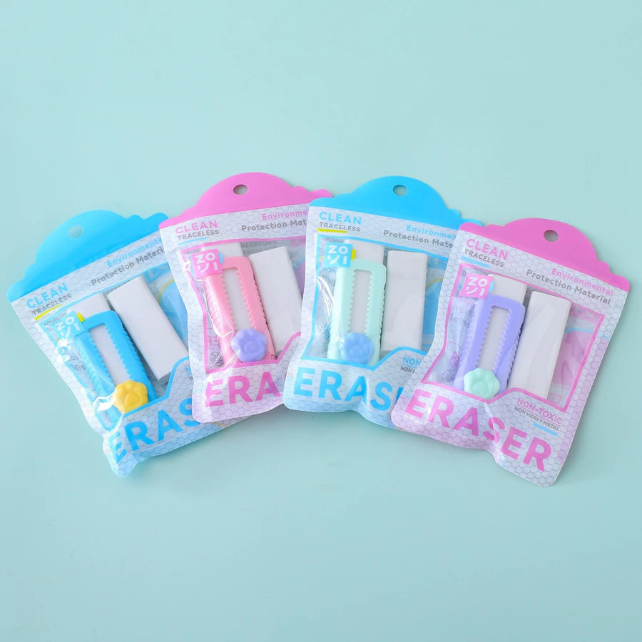 ممحاة فاب ان فانكي للأطفال، 3 قطع (أرجواني) ممحاة فاب ان فانكي للأطفال، 3 قطع (أرجواني)