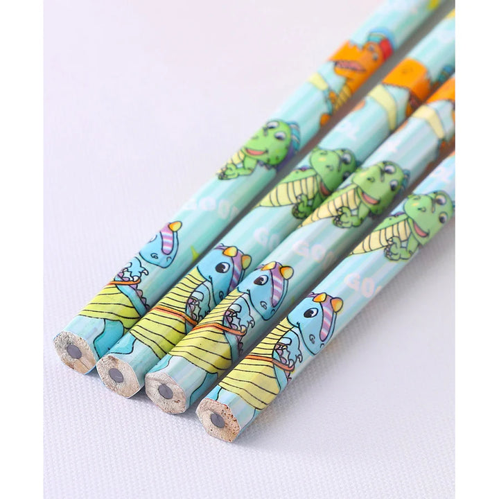 Fab N Funky Dino Theme Stationery Set 7pcs (Green)