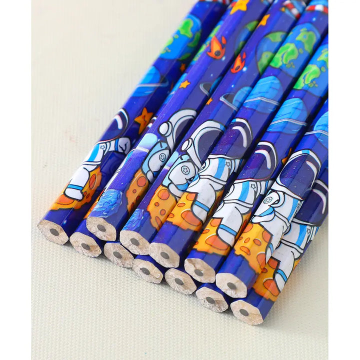 Fab N Funky Kids Stationery Set Astronaut Theme 41pcs (Blue)